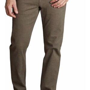 English Laundry Mens Pants 32X30 Brown 5-Pockets Zip-Up Straight Leg Comfortable